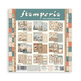 Scrapbookingpapper - Double faced - Family - 10 - Stamperia - Tidformera