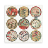 Scrapbookingpapper - Double faced - Oriental garden - 9 - Stamperia - Tidformera