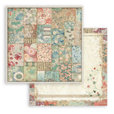 Scrapbookingpapper - Double faced - Oriental garden - 18 - Stamperia - Tidformera