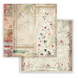 Scrapbookingpapper - Double faced - Oriental garden - 11 - Stamperia - Tidformera