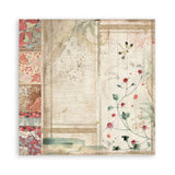 Scrapbookingpapper - Double faced - Oriental garden - 12 - Stamperia - Tidformera