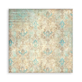 Scrapbookingpapper - Double faced - Symphony - 26 - Stamperia - Tidformera