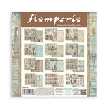 Scrapbookingpapper - Double faced - Symphony - 30 - Stamperia - Tidformera