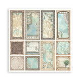 Scrapbookingpapper - Double faced - Symphony - 19 - Stamperia - Tidformera