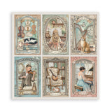 Scrapbookingpapper - Double faced - Symphony - 16 - Stamperia - Tidformera