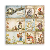 Scrapbookingpapper - Hidden Grove - Maxi Pad - 22 - Stamperia - Tidformera