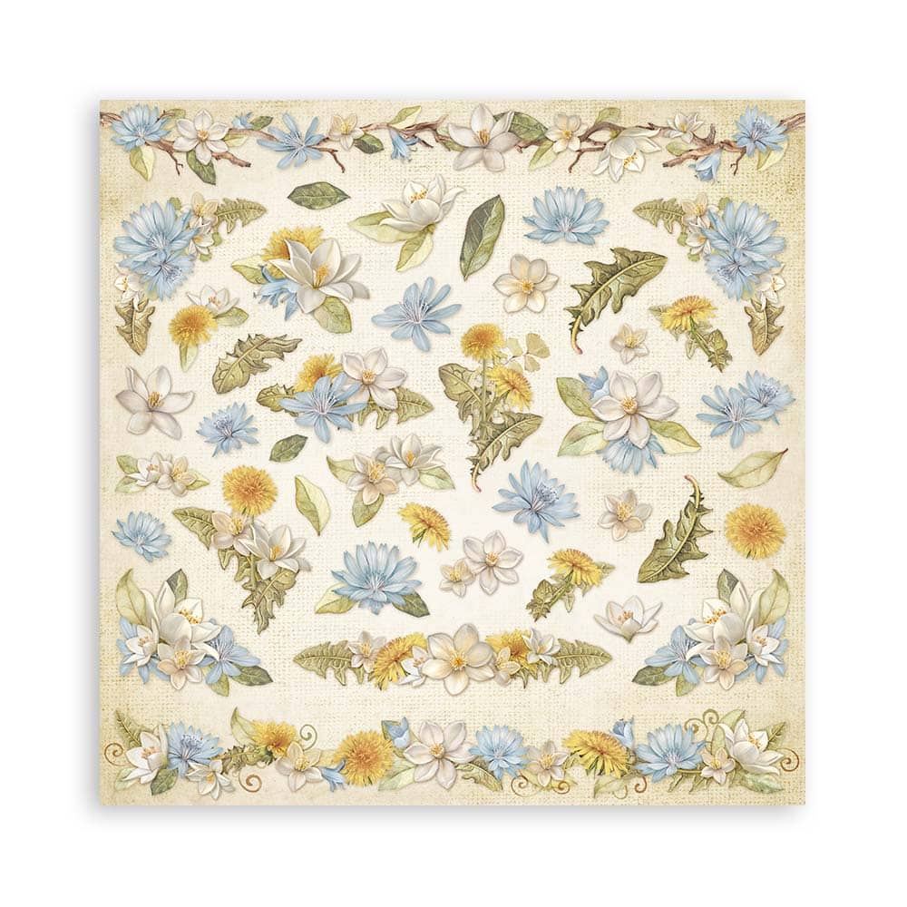 Scrapbookingpapper - Hidden Grove - Maxi Pad - 2 - Stamperia - Tidformera