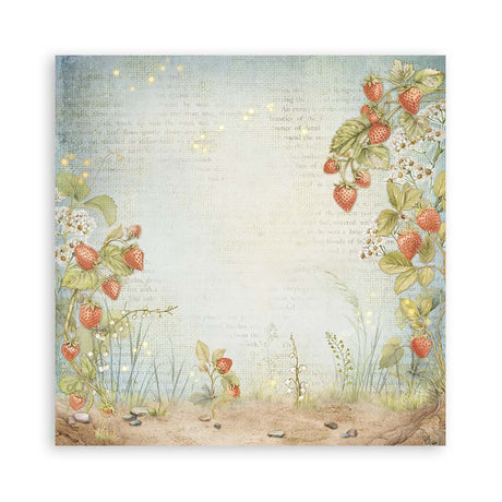 Scrapbookingpapper - Hidden Grove - Maxi Pad - 9 - Stamperia - Tidformera