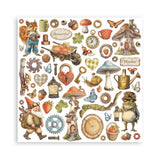 Scrapbookingpapper - Hidden Grove - Maxi Pad - 24 - Stamperia - Tidformera