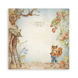 Scrapbookingpapper - Hidden Grove - Maxi Pad - 8 - Stamperia - Tidformera
