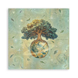 Scrapbookingpapper - Maxi Pad - A New Beginning - 22 - Stamperia - Tidformera