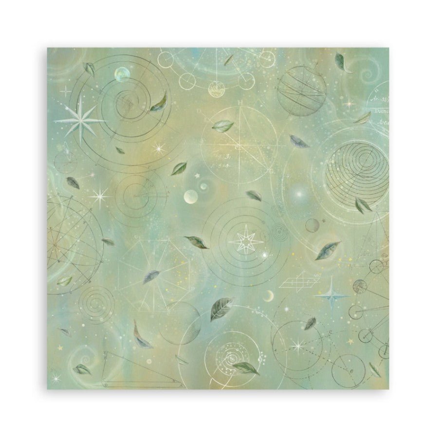 Scrapbookingpapper - Maxi Pad - A New Beginning - 23 - Stamperia - Tidformera