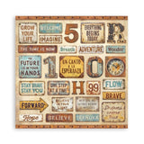 Scrapbookingpapper - Maxi Pad - A New Beginning - 9 - Stamperia - Tidformera