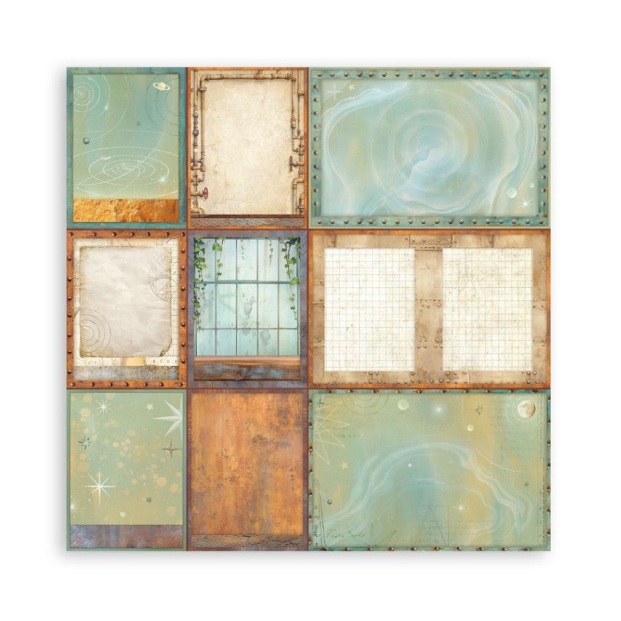 Scrapbookingpapper - Maxi Pad - A New Beginning - 6 - Stamperia - Tidformera