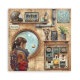 Scrapbookingpapper - Maxi Pad - A New Beginning - 18 - Stamperia - Tidformera