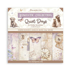 Scrapbookingpapper - Quiet Days - Double faced - 1 - Stamperia - Tidformera