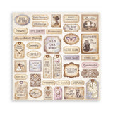 Scrapbookingpapper - Quiet Days - Maxi Pad - 6 - Stamperia - Tidformera