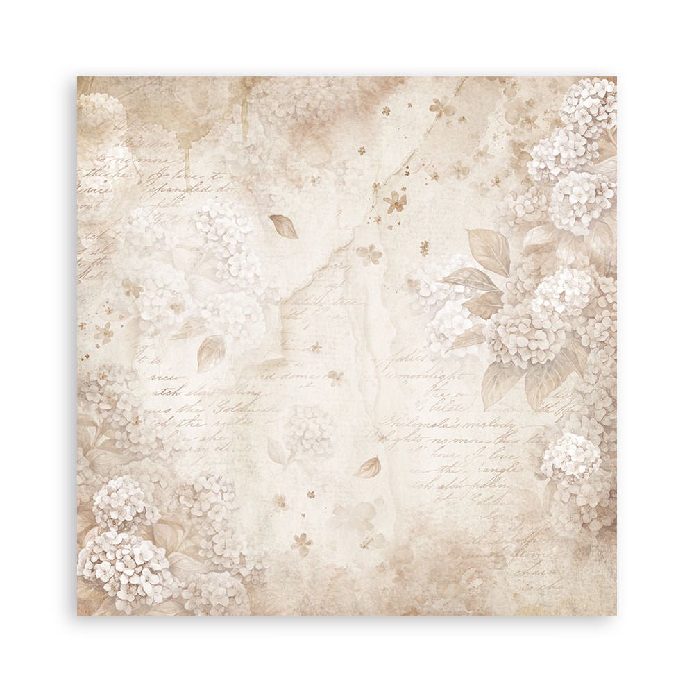 Scrapbookingpapper - Quiet Days - Maxi Pad - 19 - Stamperia - Tidformera