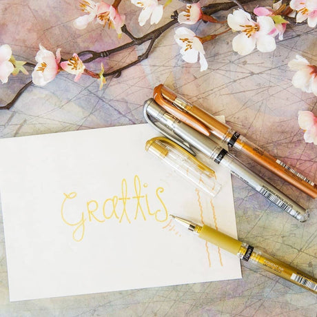 Signo broad Gelpenna rollerball - Black - 2 - Uni Mitsubishi Pencil - Tidformera