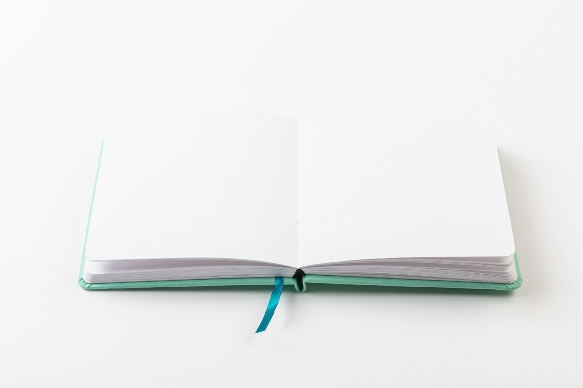 Sketchbook 14 x 14 - Mint green - 4 - Darwi - Tidformera