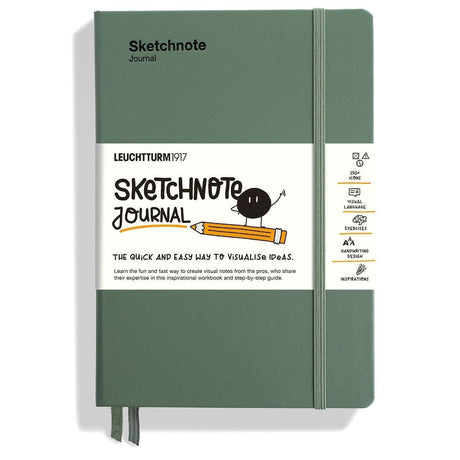 Sketchnote Journal - Olive - 1 - Leuchtturm1917 - Tidformera