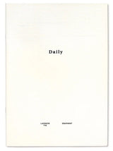 Skrivhäfte - Daily - 1 - Laconic - Tidformera