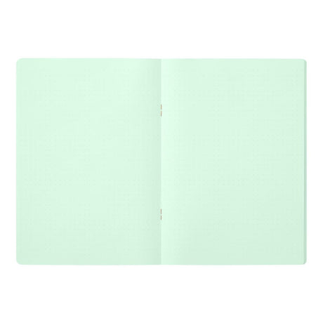Skrivhäfte Dotted A5 - Green - 4 - Midori - Tidformera
