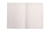 Skrivhäfte - Gantt Chart från Laconic - Ett uppslag i skrivboken Gantt Chart.  Tidformera