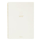 Spiralblock Dotted A5 - White - 1 - Midori - Tidformera