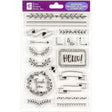 Stamp set Clear stamps Kalender - Borders, frames & icons - 1 - Peter Pauper Press - Tidformera