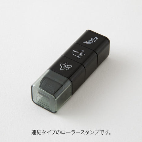 Stämpel Paintable Stamp Roller - Plant - 3 - Midori - Tidformera