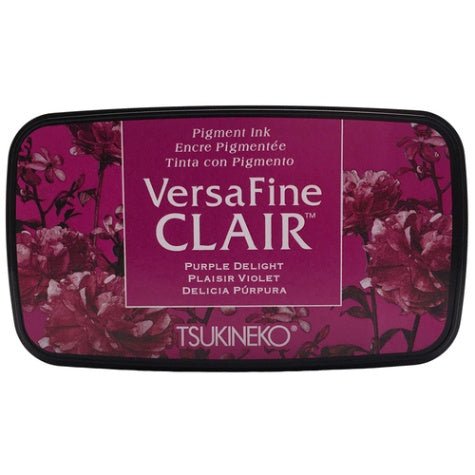 Stämpeldyna VersaFine Clair - Purple Delight - 1 - Tsukineko - Tidformera
