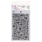 Stencil Art 12,5 x 20 cm - Abstract Bricks - 1 - Ciao Bella - Tidformera