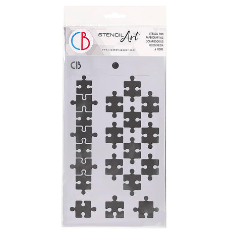 Stencil Art 12,5 x 20 cm - Puzzle - 1 - Ciao Bella - Tidformera