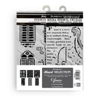 Stencil Selection förpackning med tema Venice City of Art  från Stamperia - Tidformera