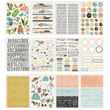 Sticker book Simple Vintage Farmhouse garden - 2 - Simple Stories - Tidformera