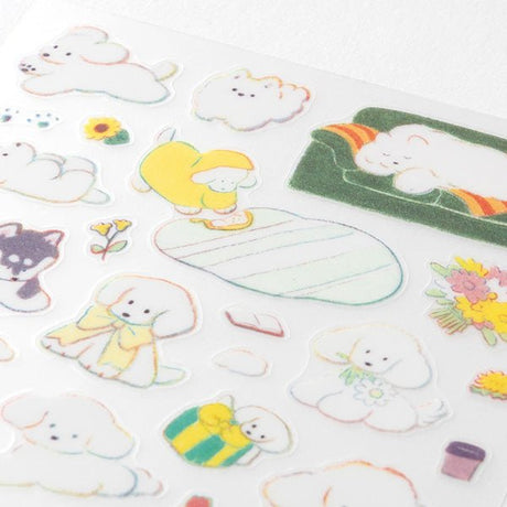 Sticker collection - Dog - 2 - Midori - Tidformera