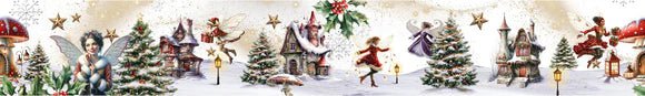 Sticker Pet Tape - Fairy Winter 40 mm - 2 - Studio Light - Tidformera