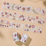 Sticker Pet Tape - Pre-cut - 60 mm - Heirloom Lace - 1 - Washi Tape Shop - Tidformera
