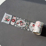 Sticker Pet Tape - Pre-cut - 60 mm - Heirloom Lace - 2 - Washi Tape Shop - Tidformera