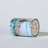 Sticker Pet Tape - Pre-cut - 60 mm - Lakeside Glow - 2 - Washi Tape Shop - Tidformera