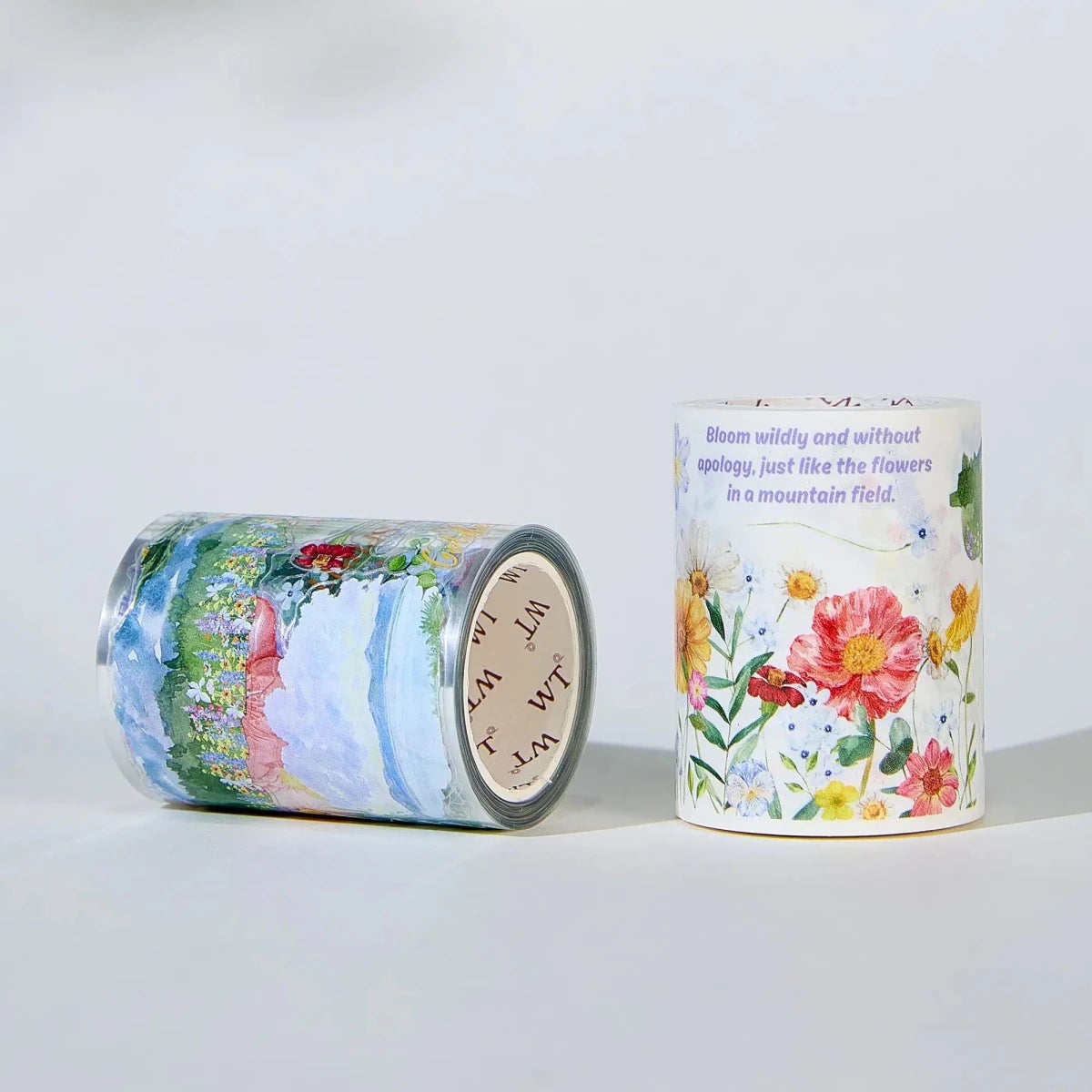Sticker Pet Tape - Pre-cut - 60 mm - Lakeside Glow - 7 - Washi Tape Shop - Tidformera