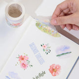 Sticker Pet Tape - Pre-cut - 60 mm - Lakeside Glow - 4 - Washi Tape Shop - Tidformera