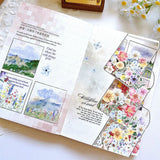 Sticker Pet Tape - Pre-cut - 60 mm - Lakeside Glow - 3 - Washi Tape Shop - Tidformera