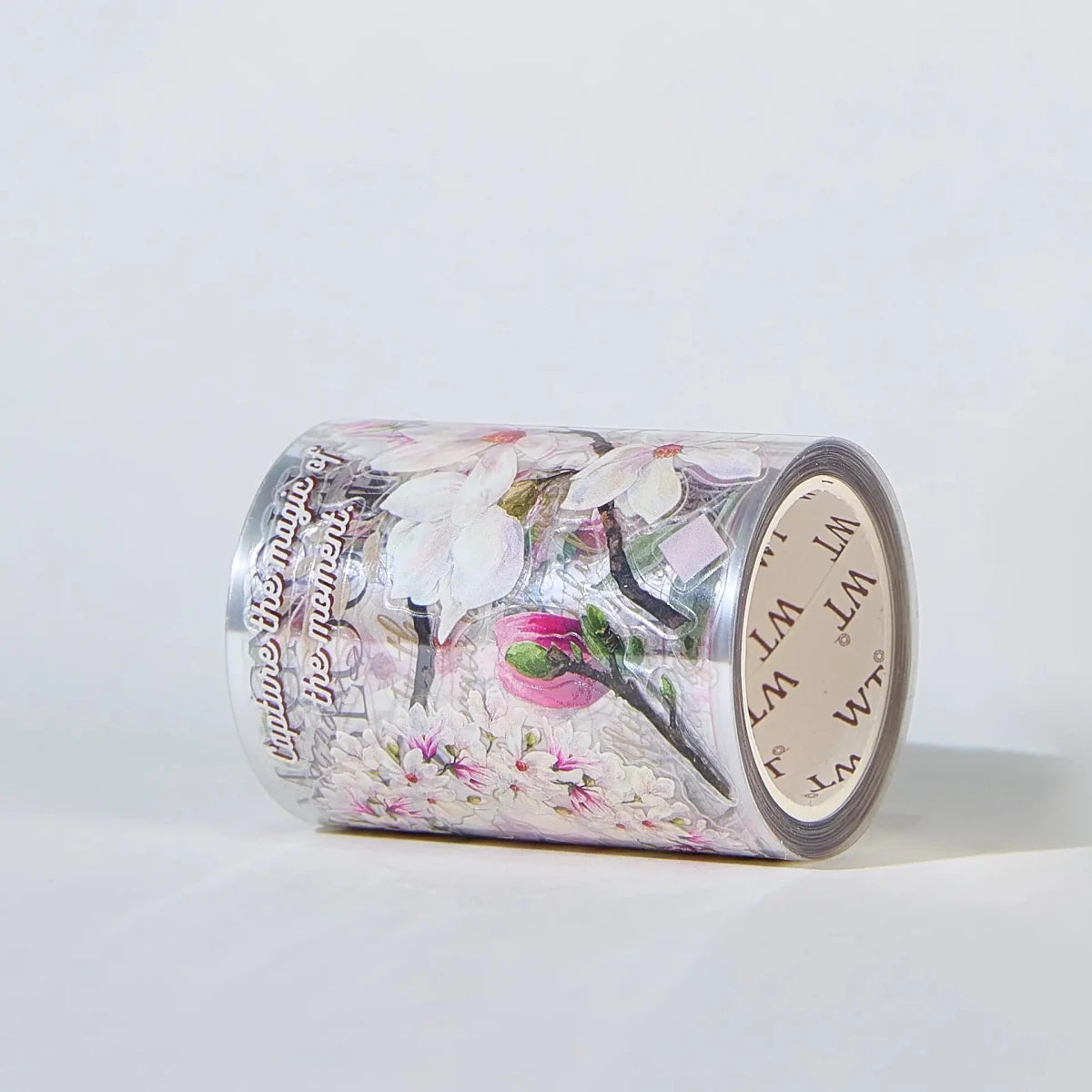 Sticker Pet Tape - Pre-cut - 60 mm - Magnolia Bloom - 2 - Washi Tape Shop - Tidformera