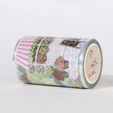 Sticker Pet Tape - Pre-cut 70 mm - Civic Green - 2 - Washi Tape Shop - Tidformera