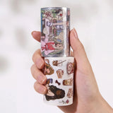 Sticker Pet Tape - Pre-cut 70 mm - Journal Nook - 5 - Washi Tape Shop - Tidformera