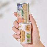 Sticker Pet Tape - Pre-cut 70 mm - Summer Bazaar - 5 - Washi Tape Shop - Tidformera