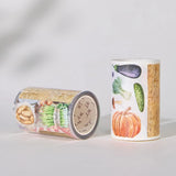 Sticker Pet Tape - Pre-cut 70 mm - Summer Bazaar - 7 - Washi Tape Shop - Tidformera