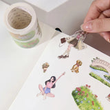 Sticker Pet Tape - Pre-cut 70 mm - Urban Grove - 3 - Washi Tape Shop - Tidformera